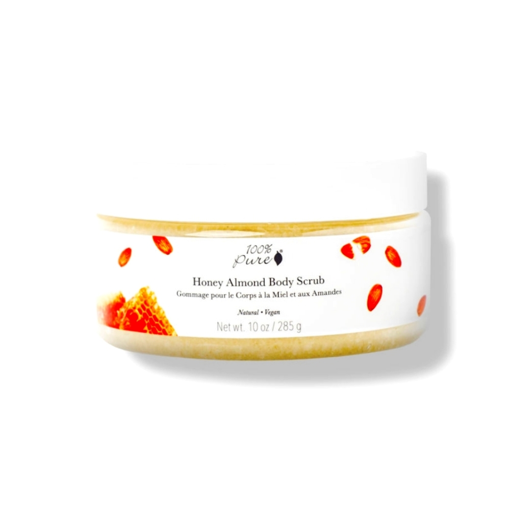 100% PURE Honey Almond Exfoliating Body Scrub